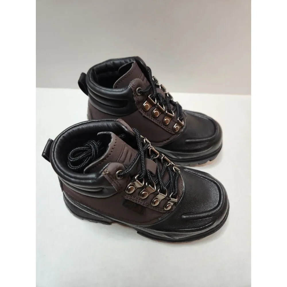 Fila WeatherTec Hiking Shoes Little Kids Size 11 Espresso/Black